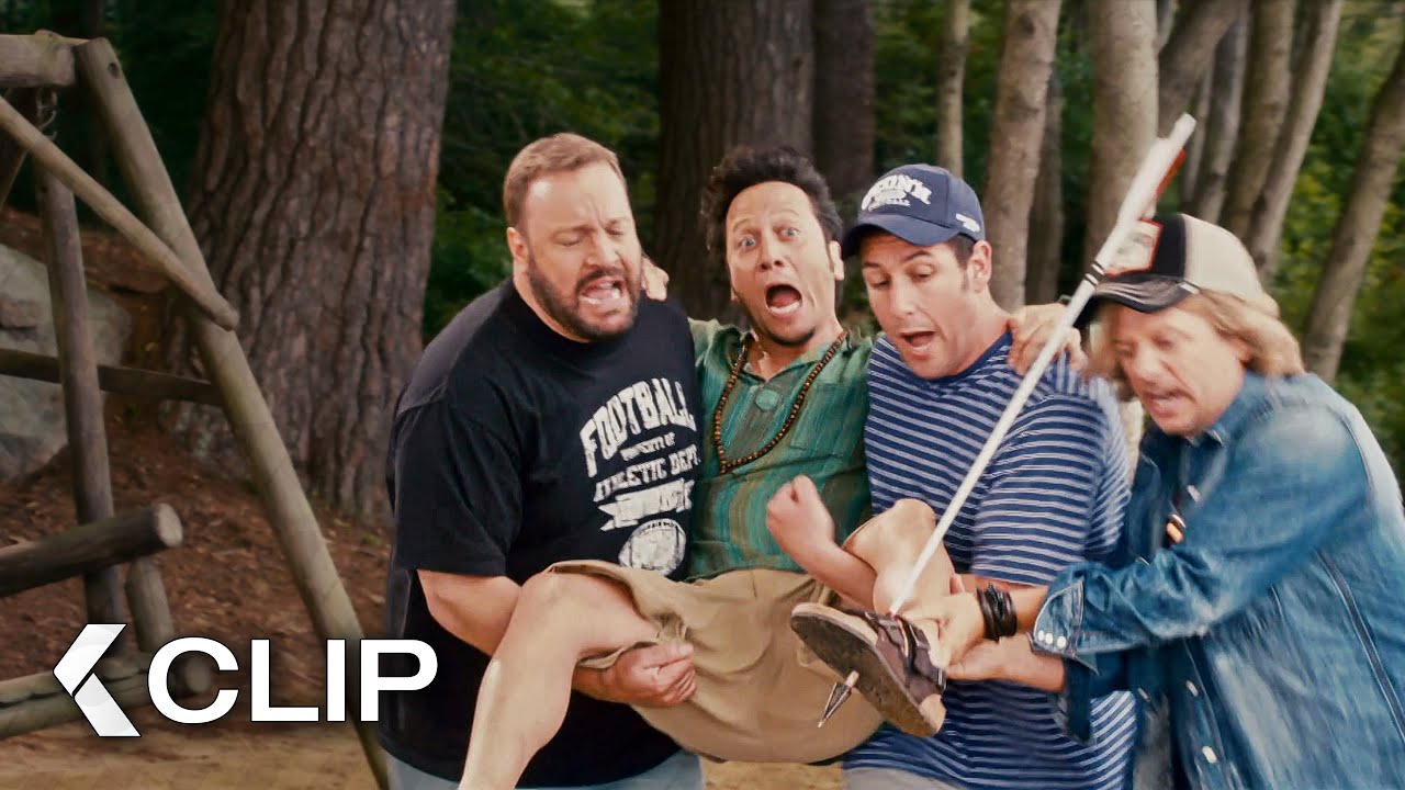 Adam Sandler y Kevin James juegan a la Ruleta de Dardos - SON COMO NIÑOS Clip (2010)