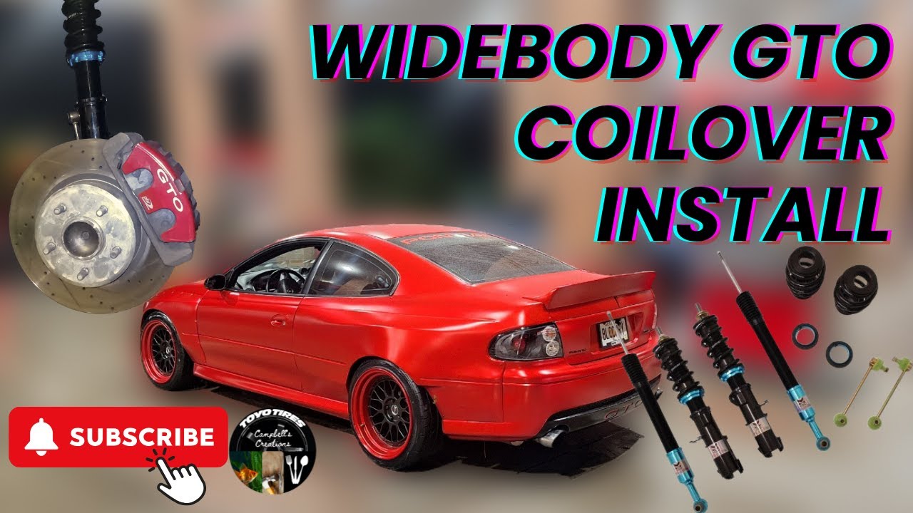Pontiac GTO Widebody Project: Coilover Install (How to Install Coilovers on Pontiac GTO)