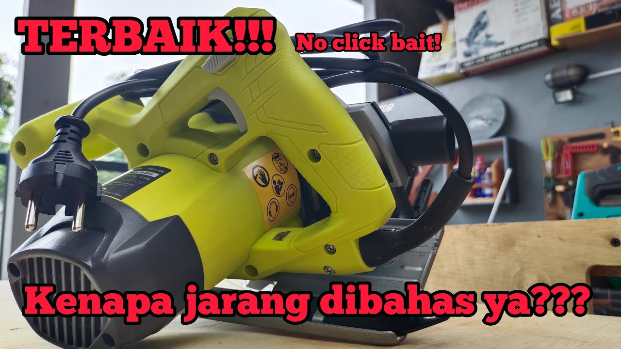 TERBAIK!!! unboxing circular saw dibawah 500rb - circular saw homelite HCS1266