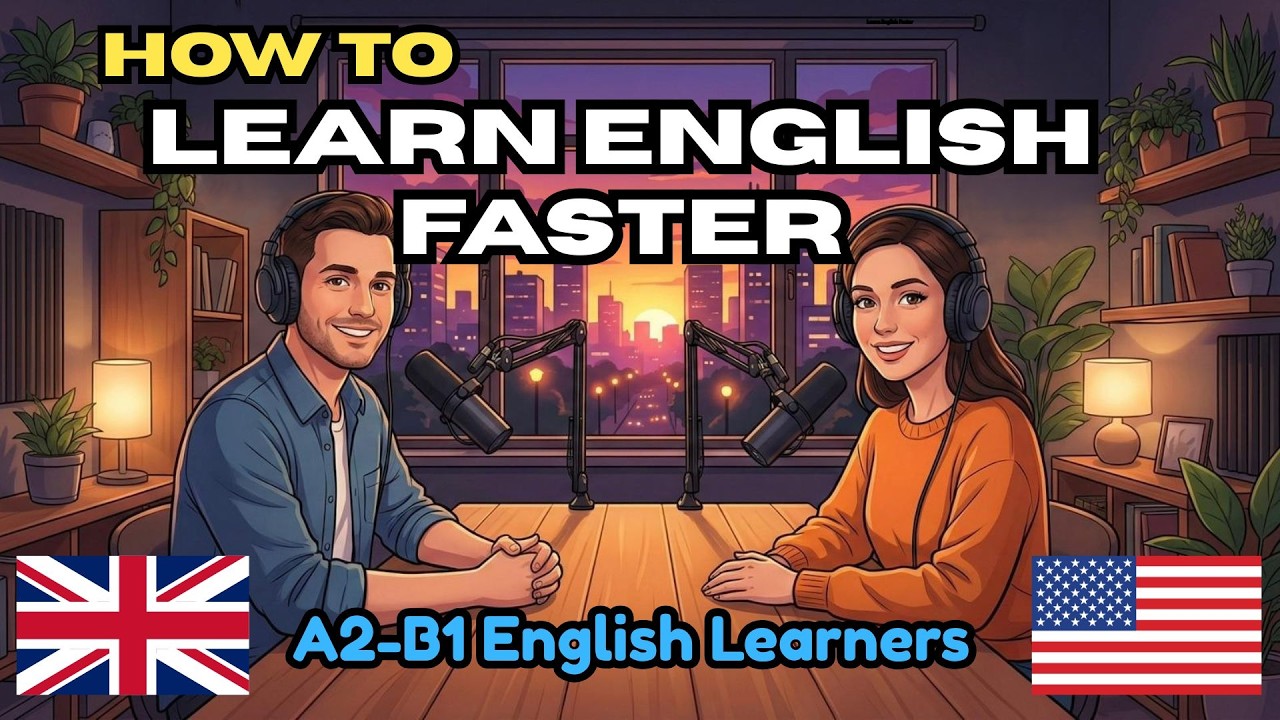 The Secret to Learning English Faster | Easy Tips for Beginners | A2-B2 Listening Podcast