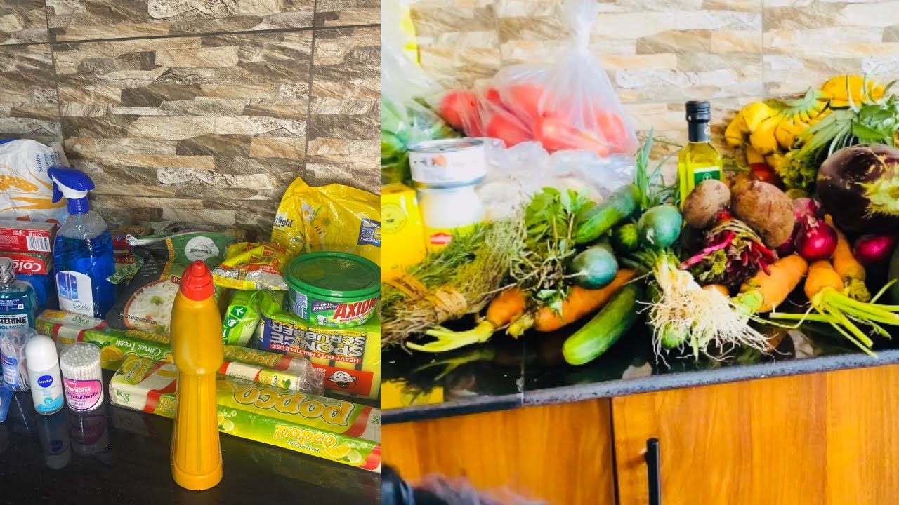 Shopping vlog: monthly  shopping 🥦🍎🥑tujyane guhaha muri simba na nyabugogo