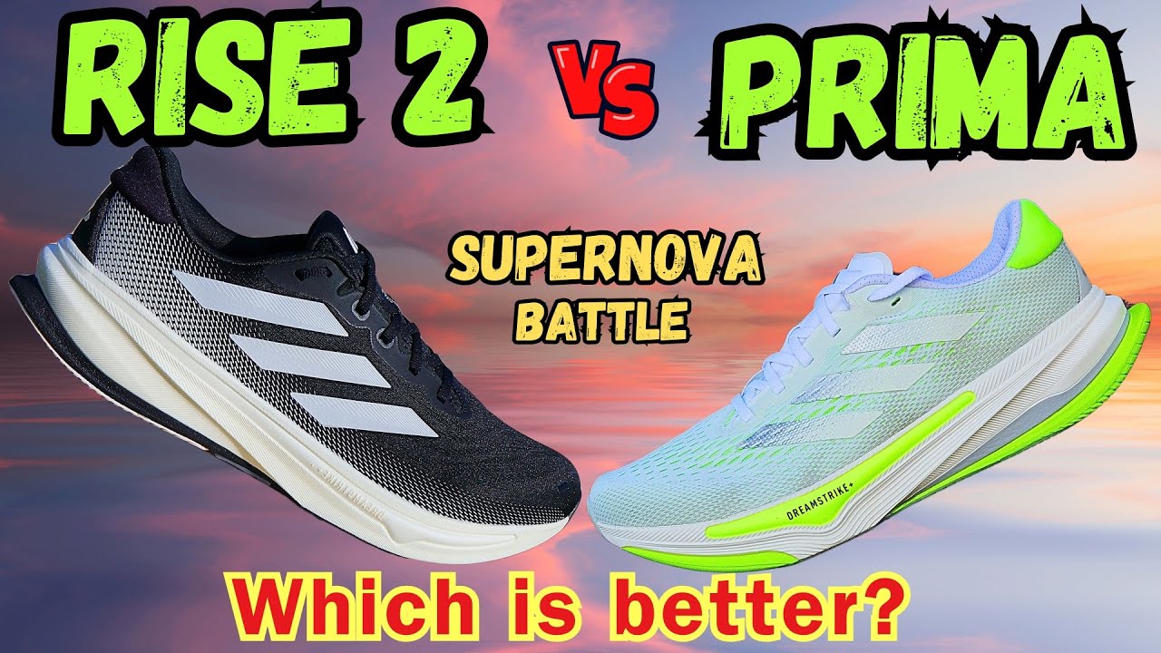 Comparison review: Adidas supernova rise 2 vs Prima #adidasrunning #supernovarise2 #supernovaprima