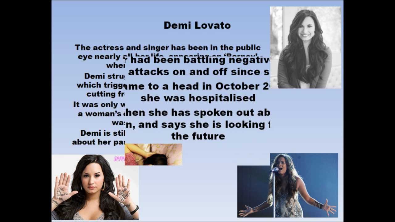 Famous people who have dealt with mental health problems