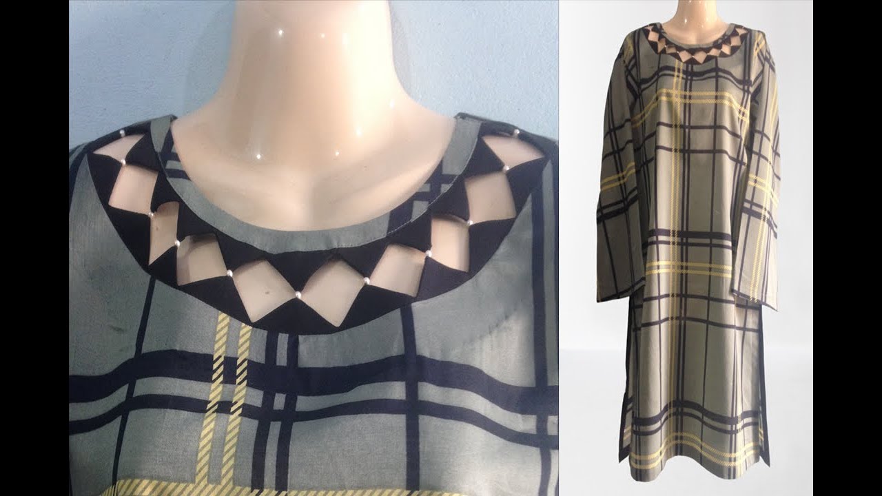 Nishat linen branded kurti Cutting and Stitching