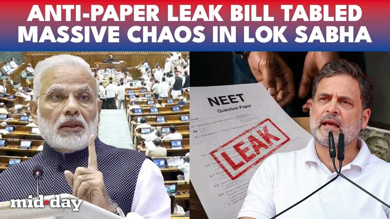 10-Year Jail, ₹10 Crore Fine: Public Examinations Amendment Bill Tabled; Opposition Creates RUCKUS