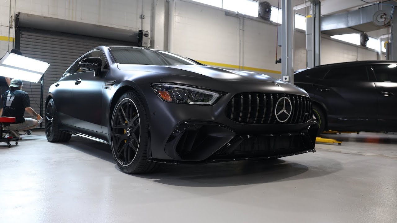 Mercedes-Benz AMG GT 63S | Designo Graphite Grey Magno | XPEL Stealth PPF | Veloce Autoworks | 4K