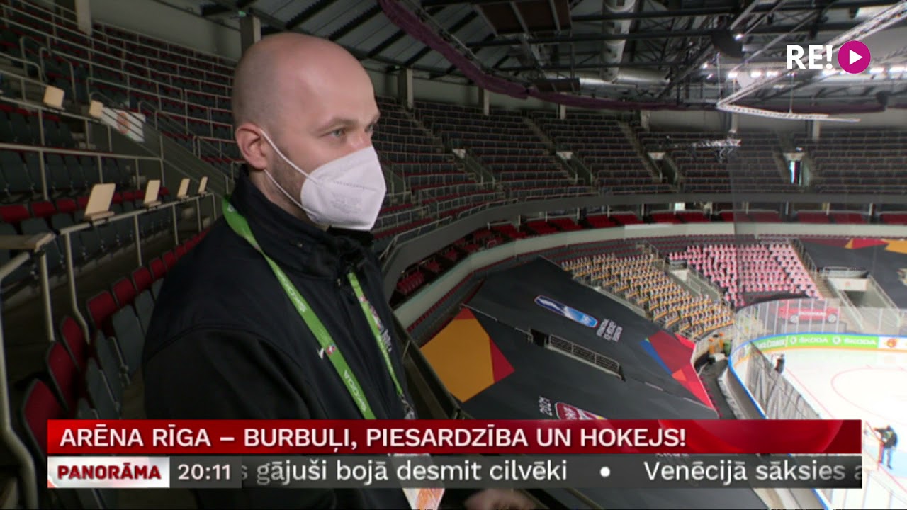 “Arēna Rīga” – burbuļi, piesardzība un hokejs!
