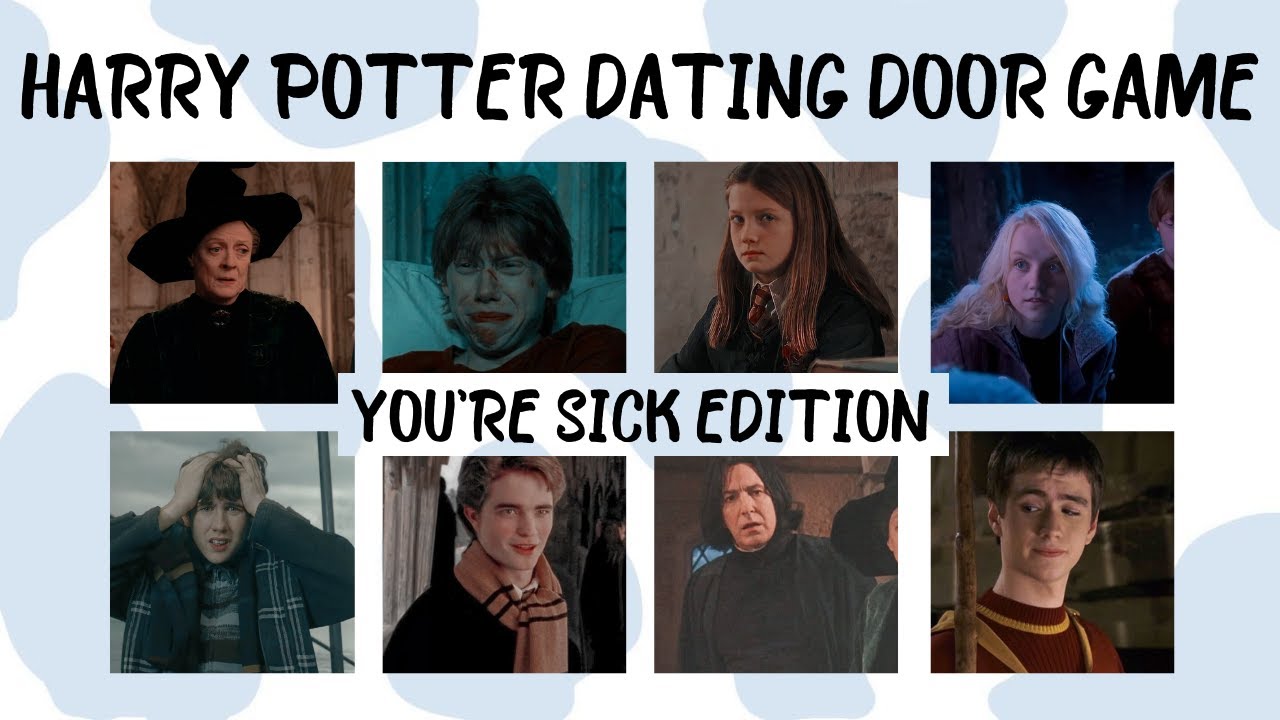 HARRY POTTER CHAR WHEN YOU ARE SICK | HARRY POTTER DATING DOOR