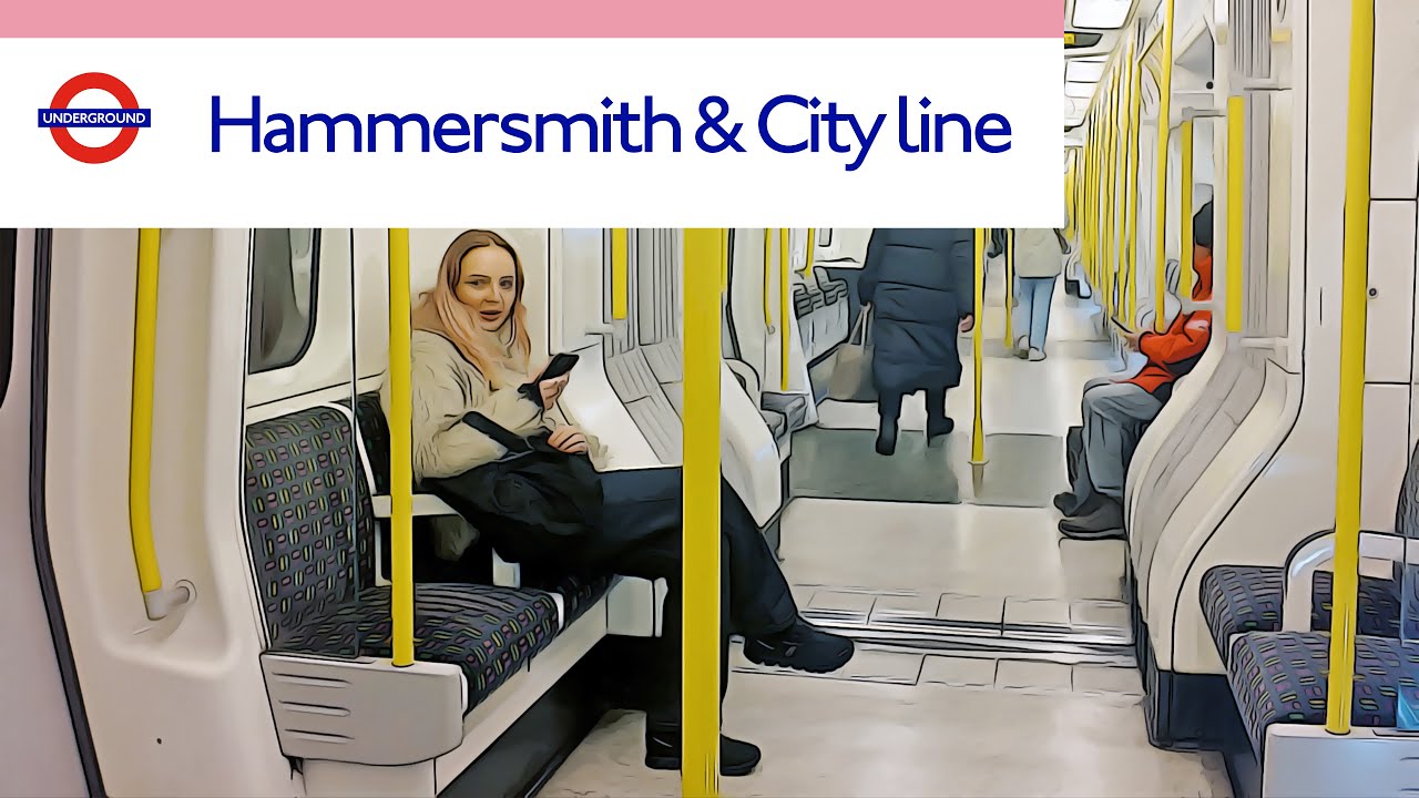 LONDON UNDERGROUND: Hammersmith & City Line line - Hammersmith To Barking