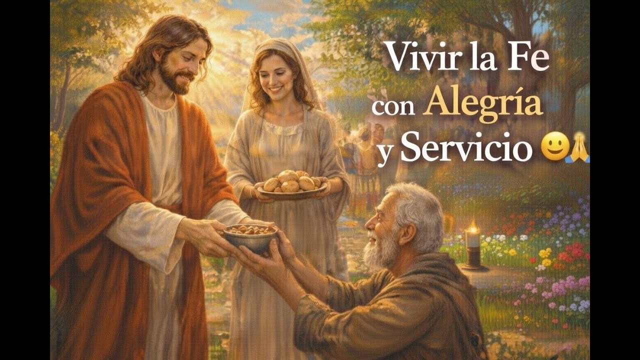 reflexión del día 17-01 Vivir la Fe con Alegría y Servicio