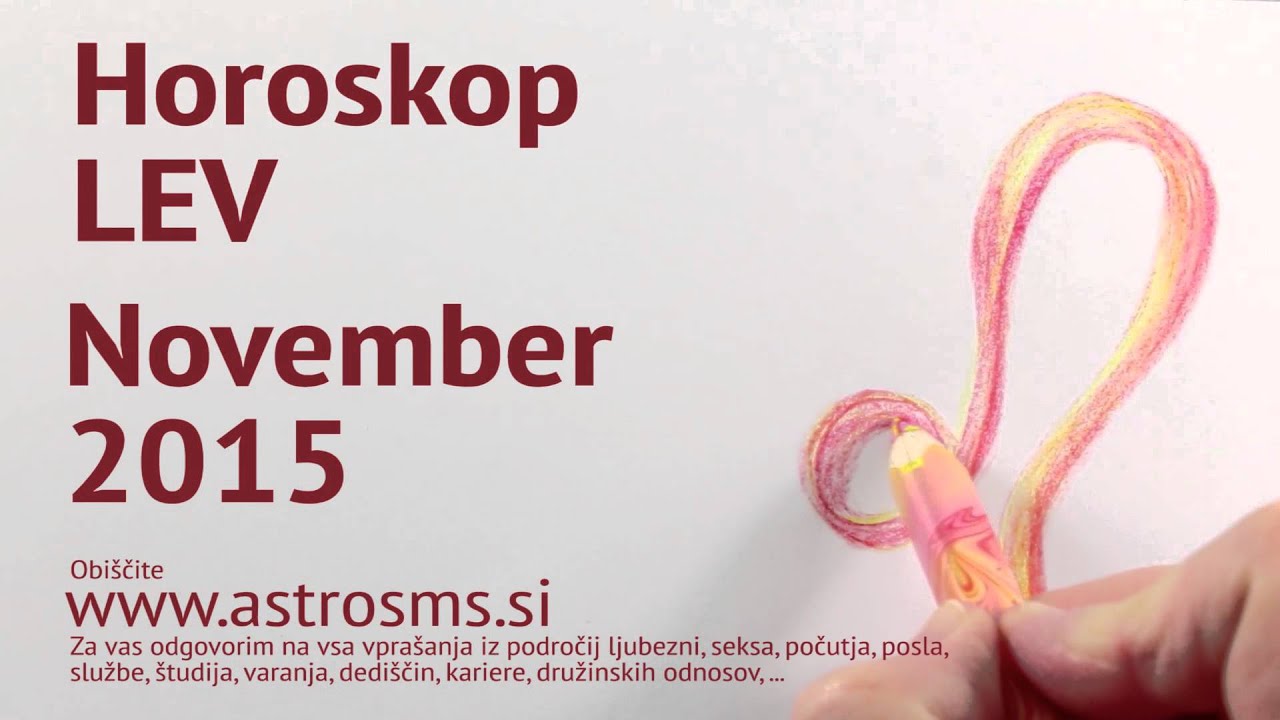 Horoskop Lev November 2015