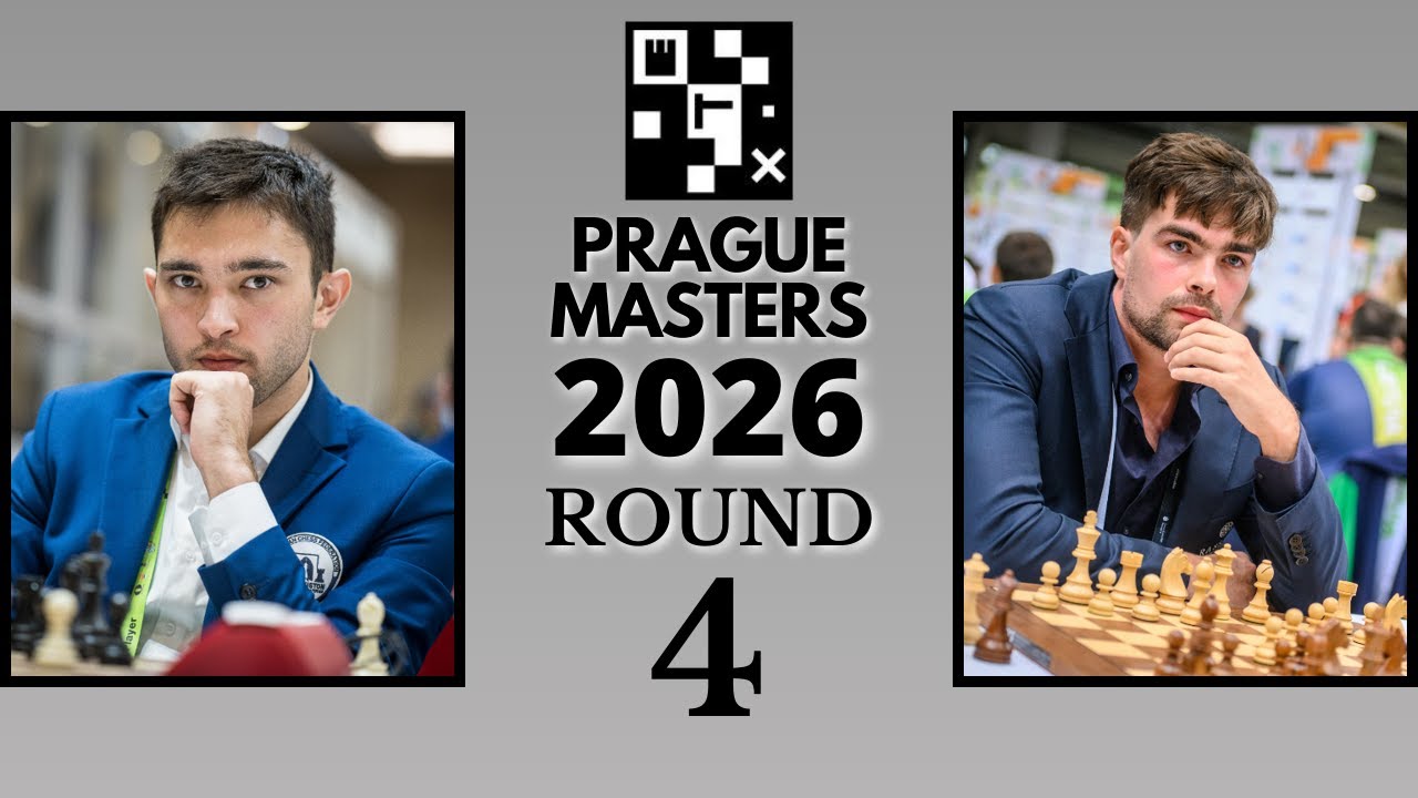 Nodirbek Yakubboev vs Jorden Van Foreest | Prague Masters 2026 | Round 4