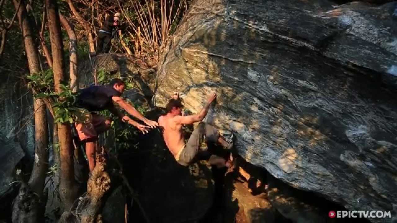 Beach Bouldering In Brazil With Paul Robinson And Felipe Camargo | The Thrill Of Brazil Ep. 1