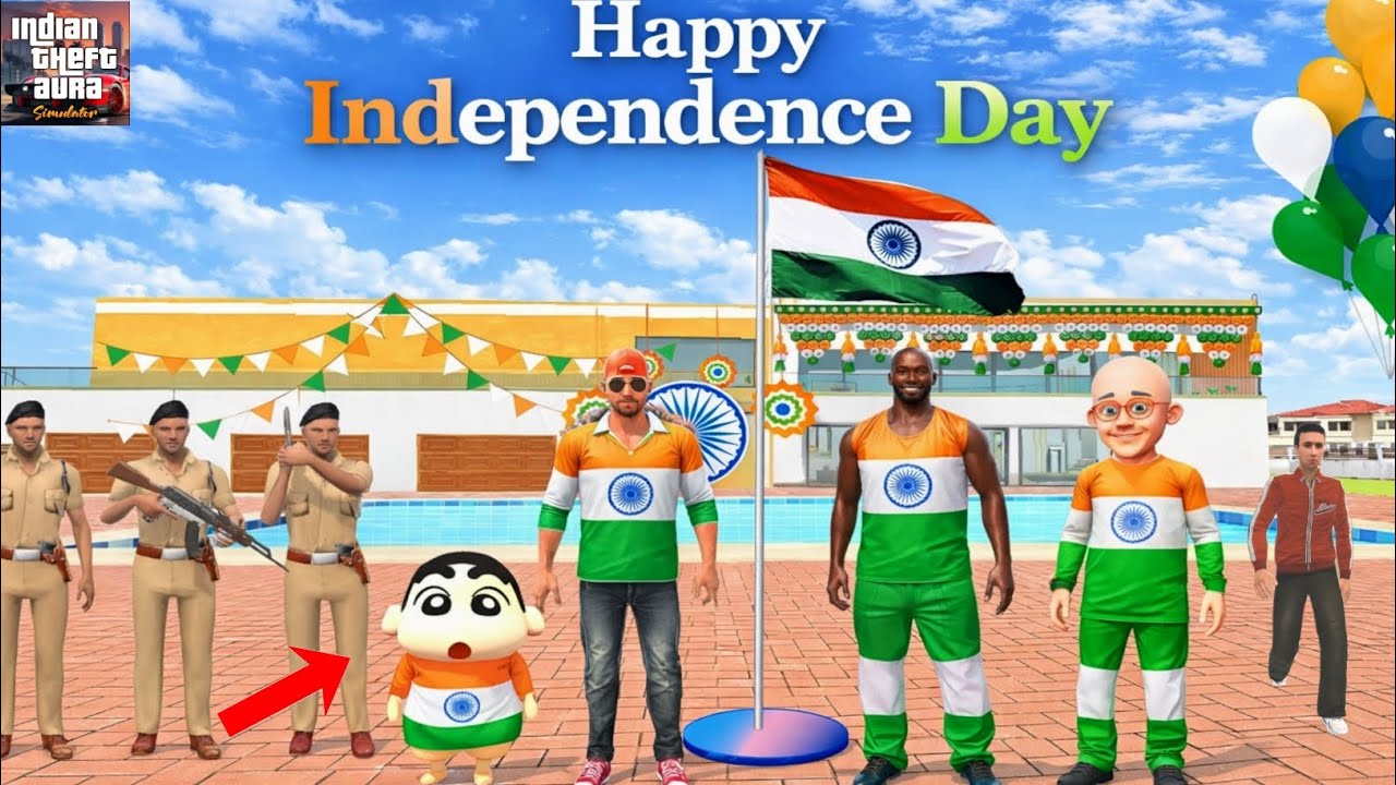 26 January Republic Day Special 🇮🇳 | Indian Thief Auto Game Full Gameplay | Desi Open World Action