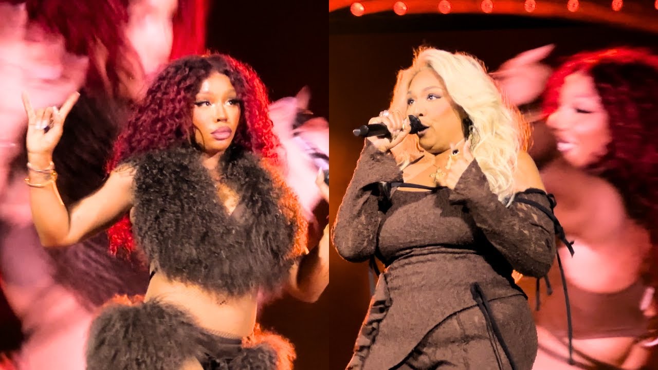 [4K] SZA & Lizzo - Special (Live at SoFi Stadium LA - Barricade) | Grand National Tour 2025