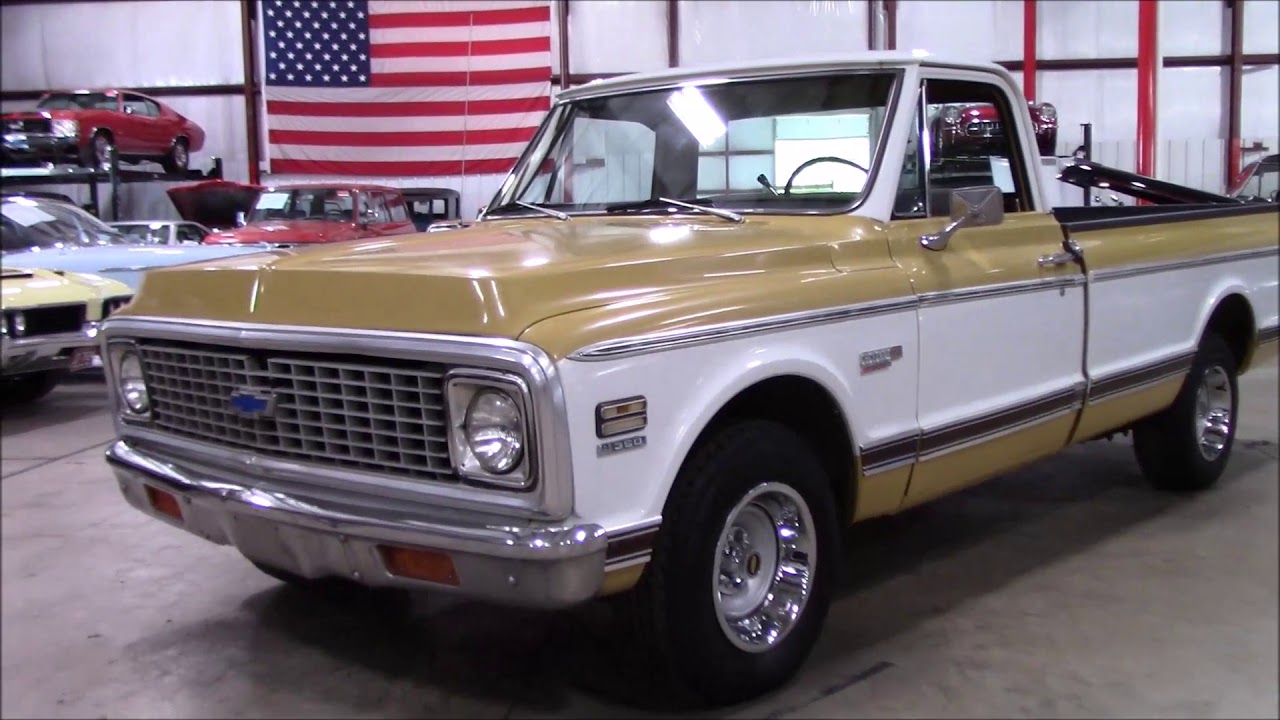 1972 Chevrolet C10 Yellow