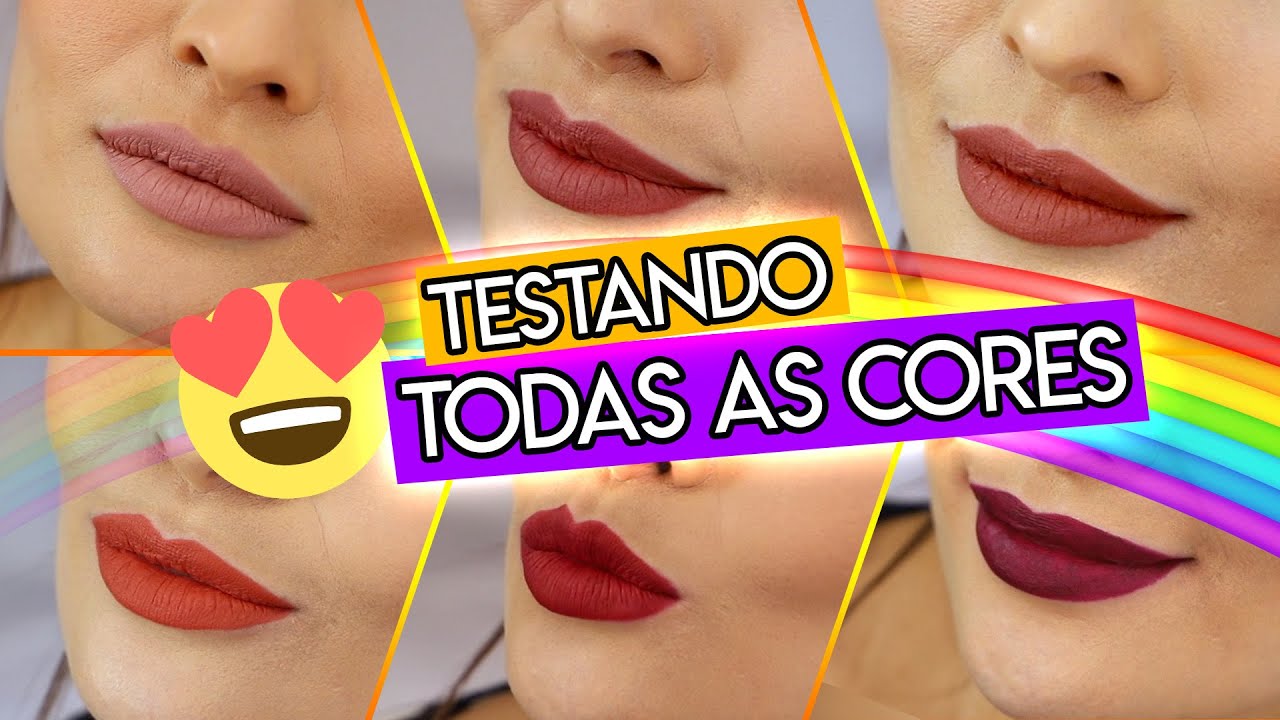 TESTEI OS NOVOS BATONS LIP 3 DA VULT