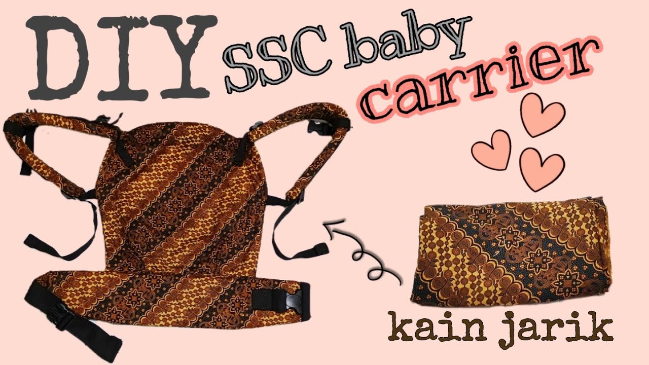 DIY baby carrier, membuat sendiri gendongan bayi,ssc baby carrier ayu bintari dapur