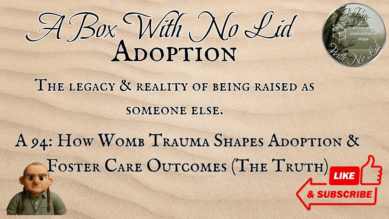 A 94: How Womb Trauma Shapes Adoption & Foster Care Outcomes (The Truth)