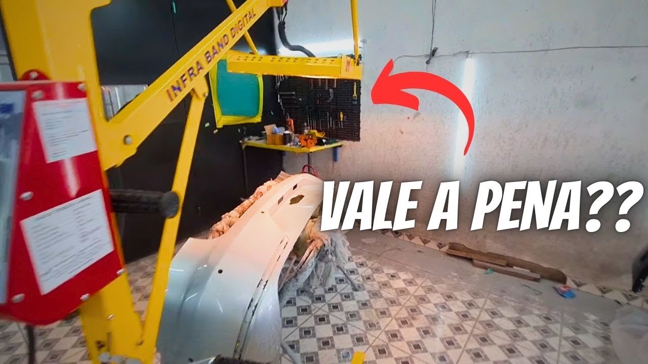 Comprei um PAINEL DE SECAGEM pra minha FUNILARIA