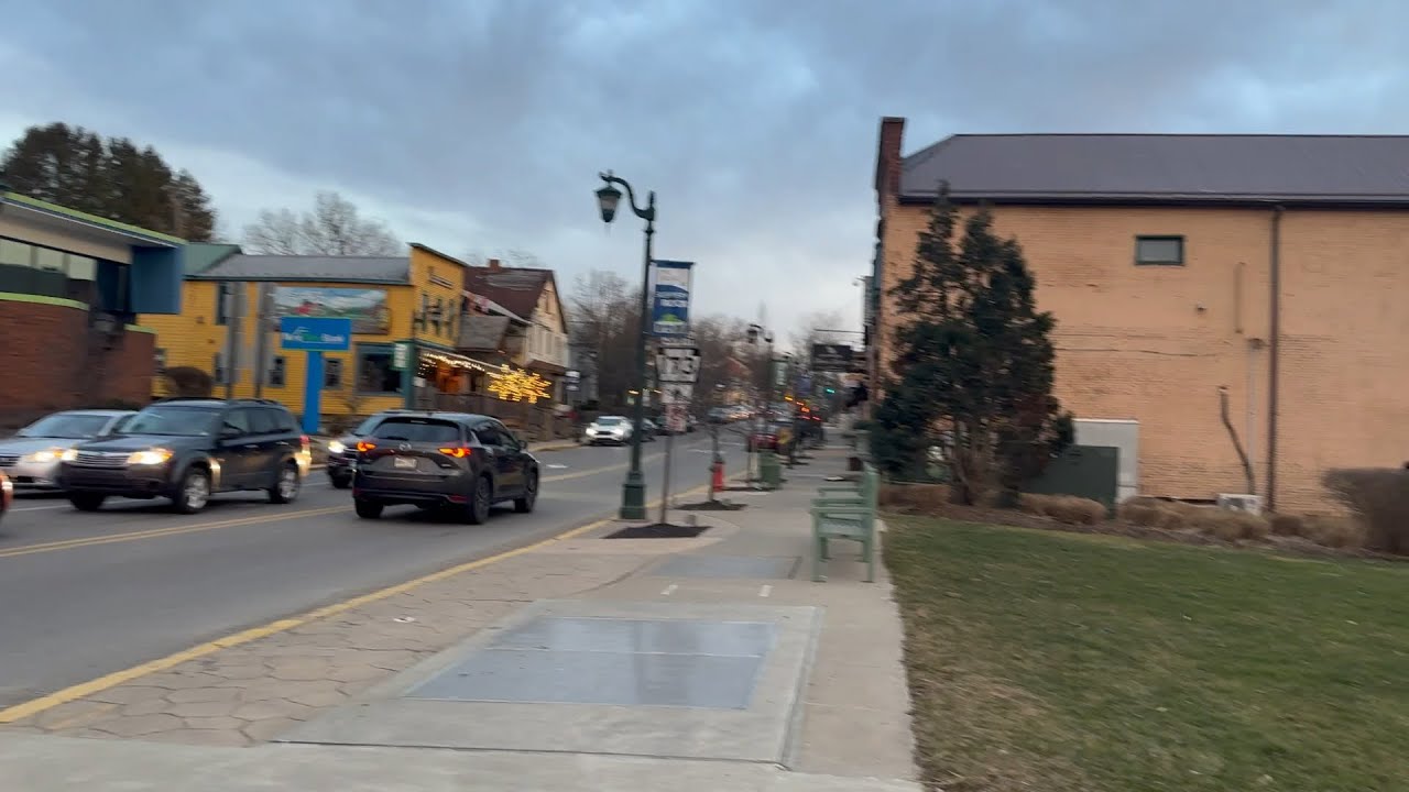 Evening Stroll Through Slippery Rock Pa