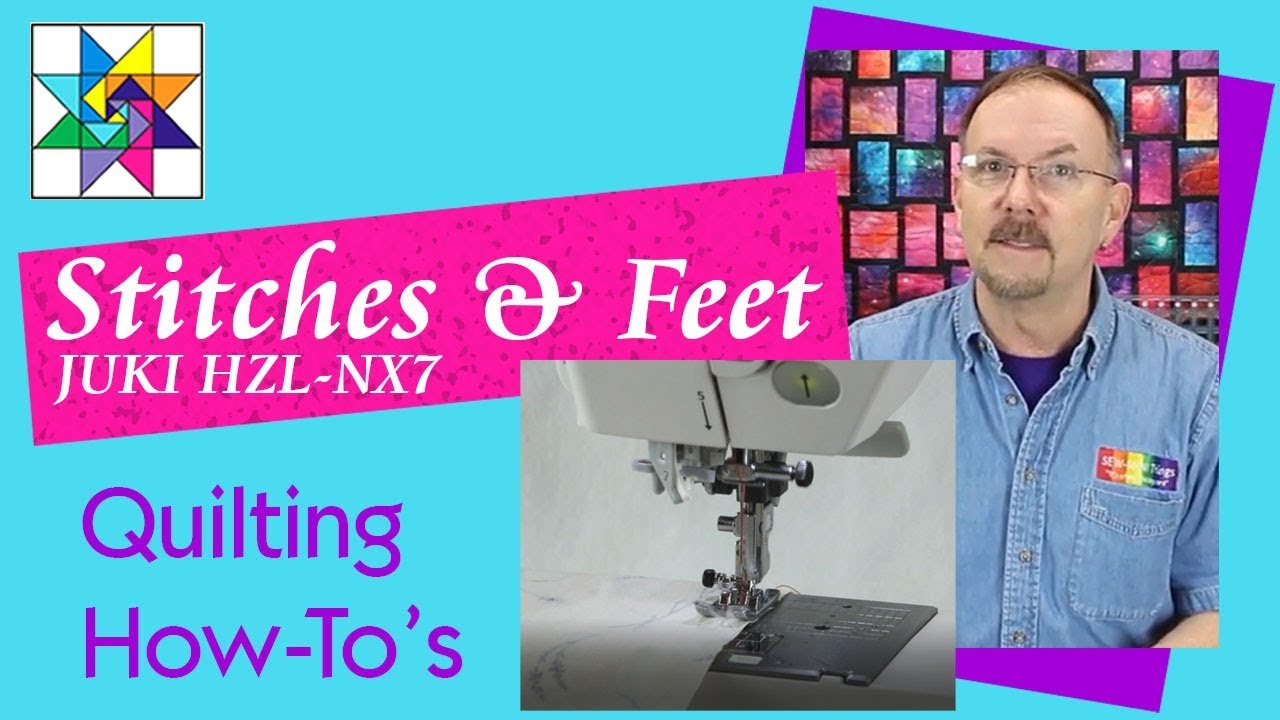 Stitches & Feet | JUKI HZL- NX7