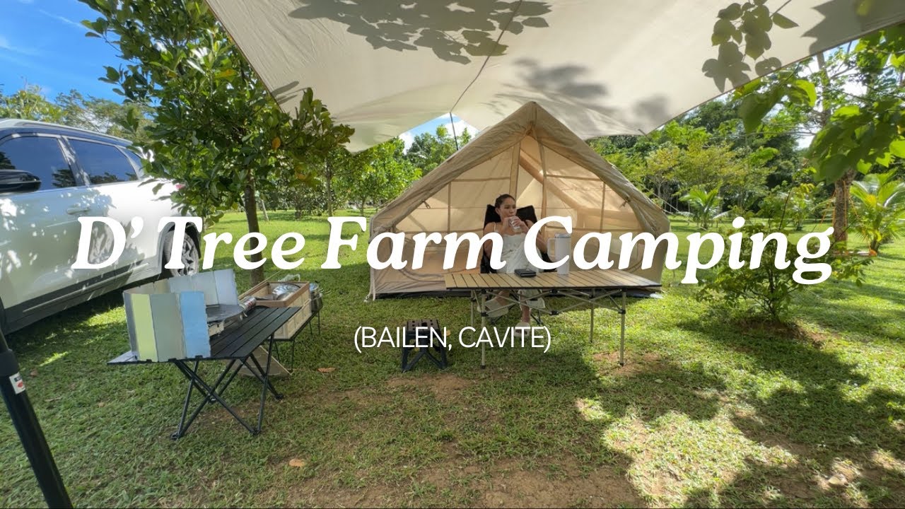 D&rsquo; TREE FARM CAMPING &mdash; TRYING OUR NEW TENT FROM TEMU | FIRST TIME RIVER AND FALLS ADVENTURE