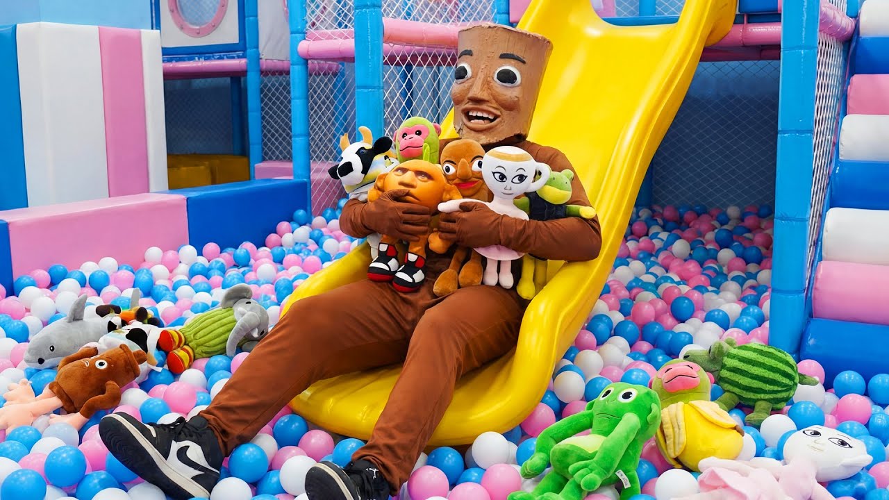 Brainrot Is Hiding in the Ball Pit – Tung Tung Sahur Surprise