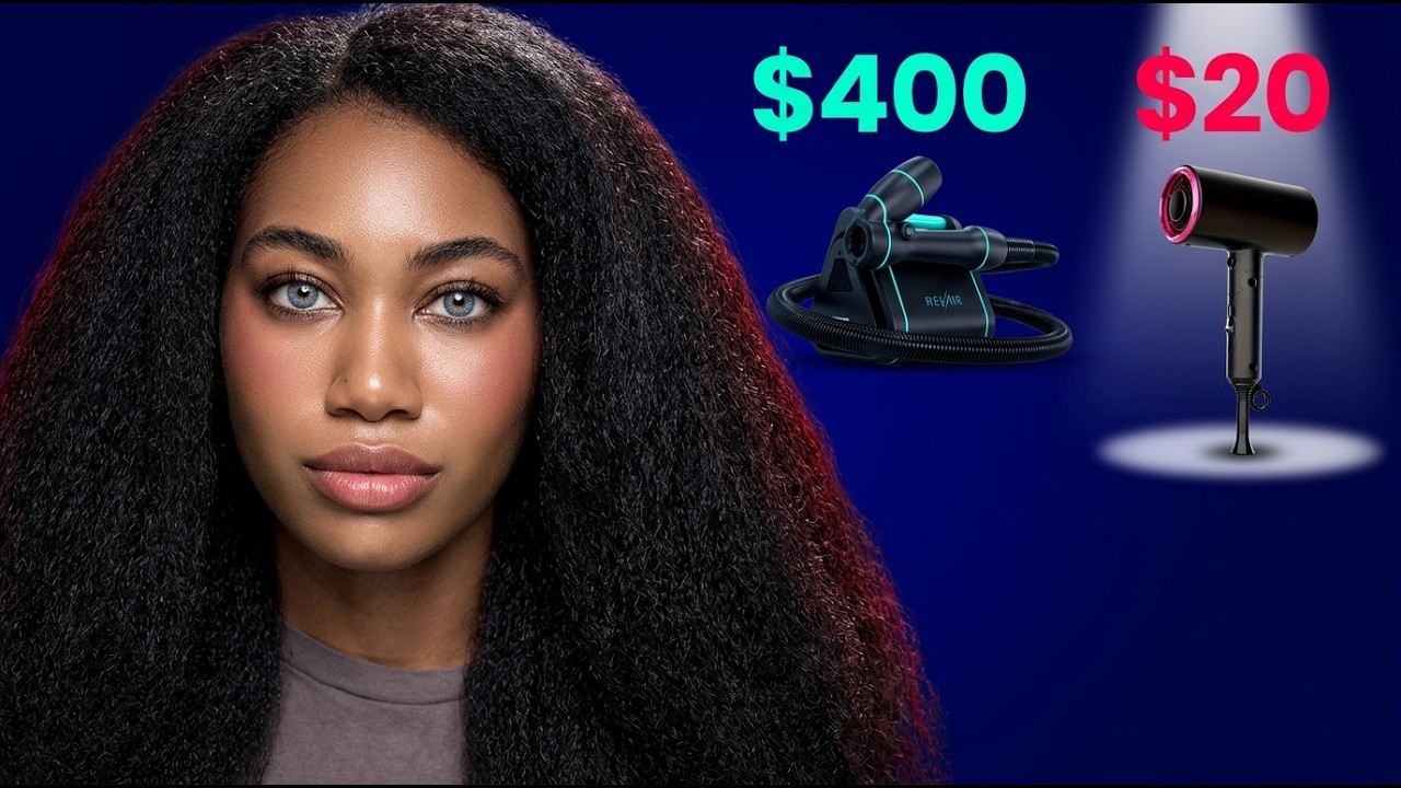 You Don’t Need a $400 RevAir — Here's How to Blow Dry 4c Natural Hair Without Heat Damage | EfikZara
