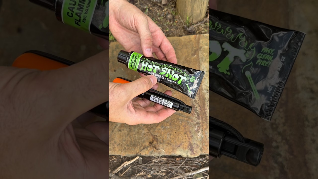 Hot Snot Fire Paste Emergency Fire Starter  #camping  #amazonfinds