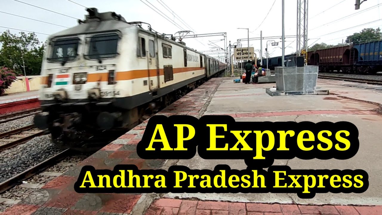 20806-Andhra Pradesh SuperFast Express from New Delhi to Visakapatnam #TrainFanVideos #ApExpress
