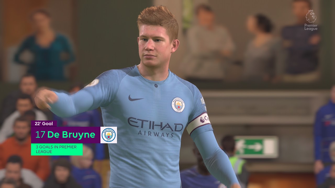 [4K HDR ] Fifa 19 PS4 Pro Chelsea vs Man City (This is Humiliating)