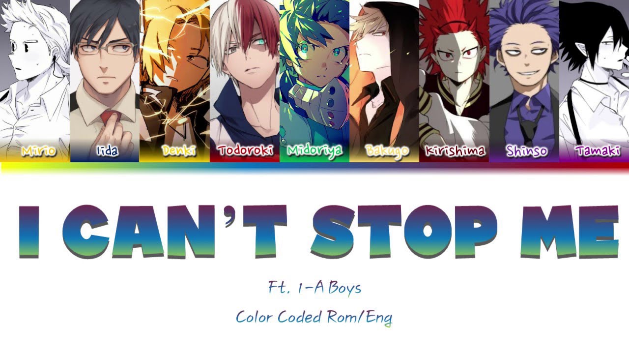 TWICE - I Can't Stop Me (Male Ver.) ft. BNHA Boys