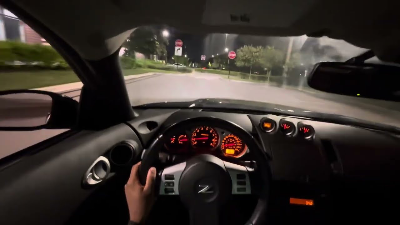 350Z POV!! | LATE NIGHT CRUISE | TOMEI EXHAUST!