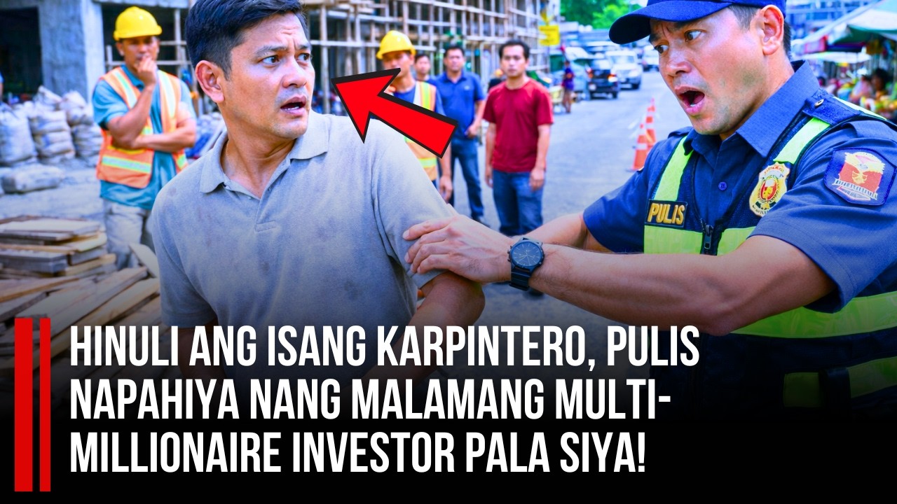 HINULI ANG ISANG KARPINTERO—HAMBOG NA PULIS NAPAHIYA NANG MALAMANG...