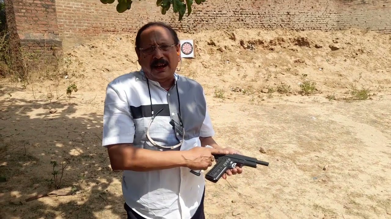 Revew and performance of .45 caliber MSD pistol.
