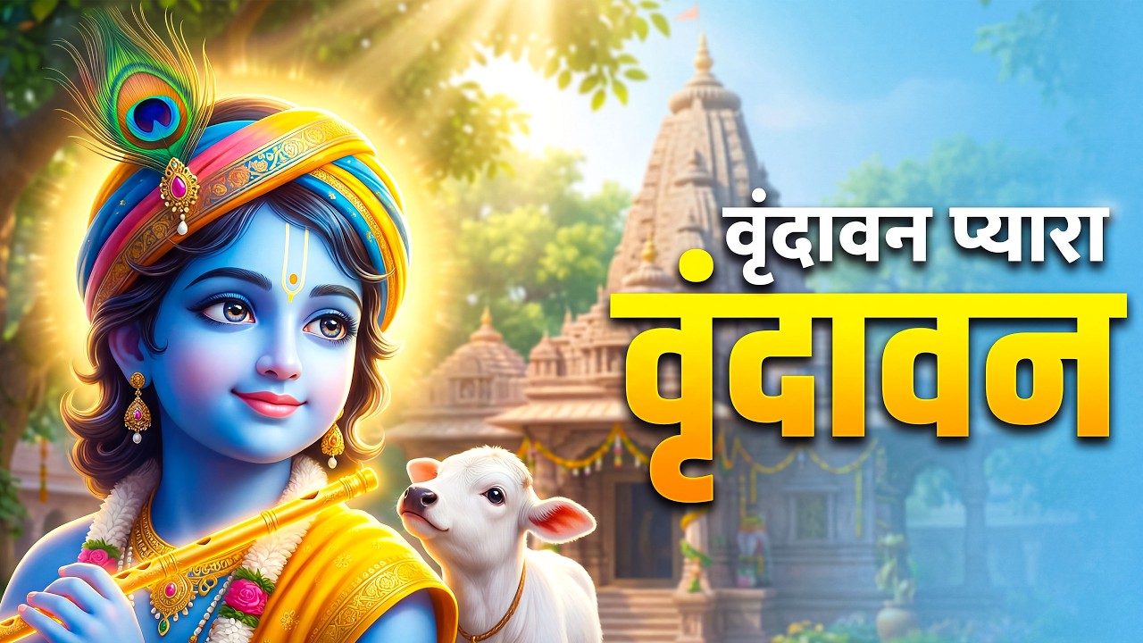 वृन्दावन प्यारो वृन्दावन | Vrindawan Pyaro Vrindawan | Krishna Bhajan | Peaceful New 2026