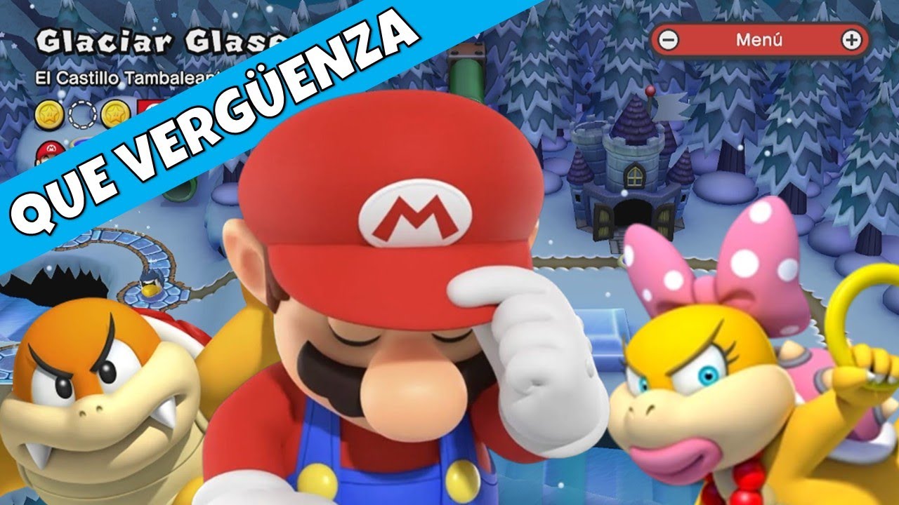 El lamentable regreso de guías Nintendo | Super Mario Bros U Deluxe Mundo 3 Pt 4