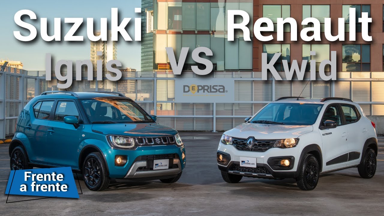 Suzuki Ignis VS Renault Kwid - ¿Cuál es mejor para ciudad? | Autocosmos