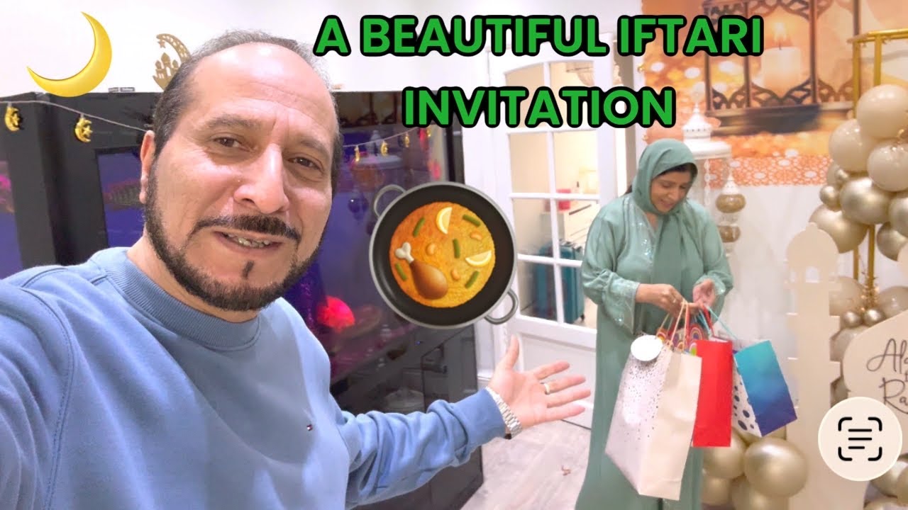INVITED TO A BEAUTIFUL IFTARI ALHUMDULILLAH 🥘🥰|| RAMADAN MUBARAK 🌙 