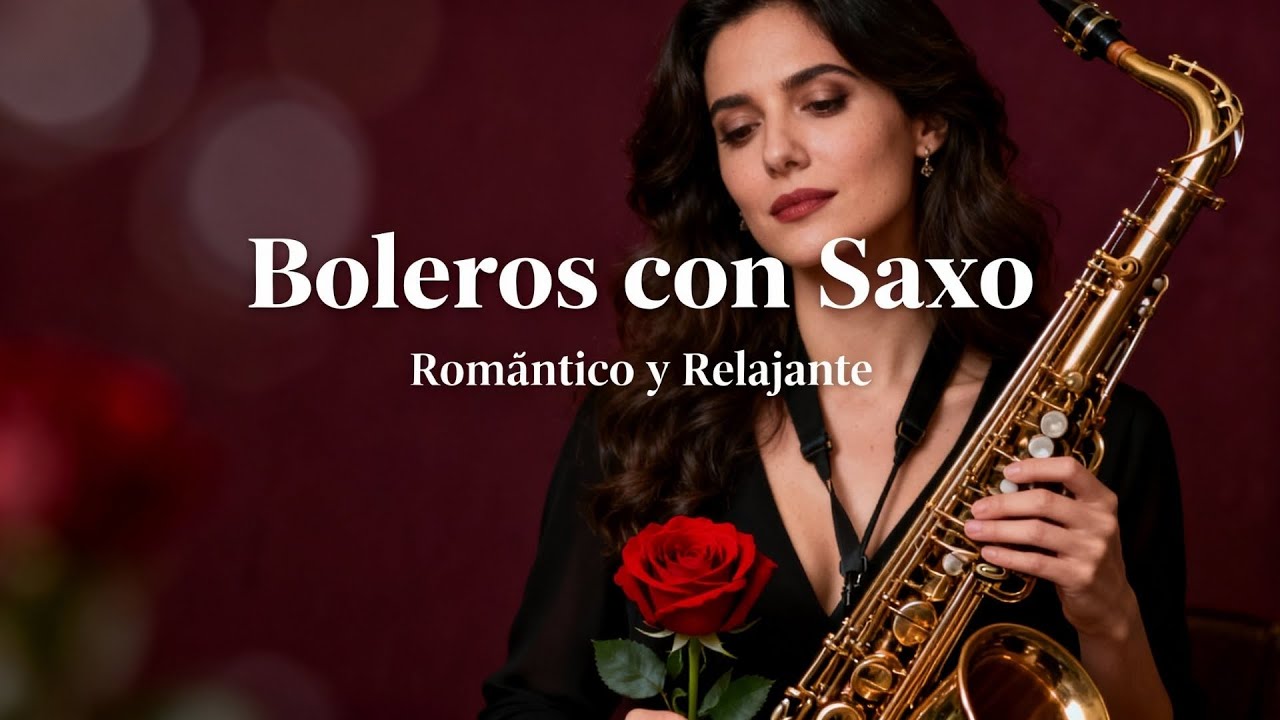 Romantic Latin Bolero Sax | Música Suave para Enamorar