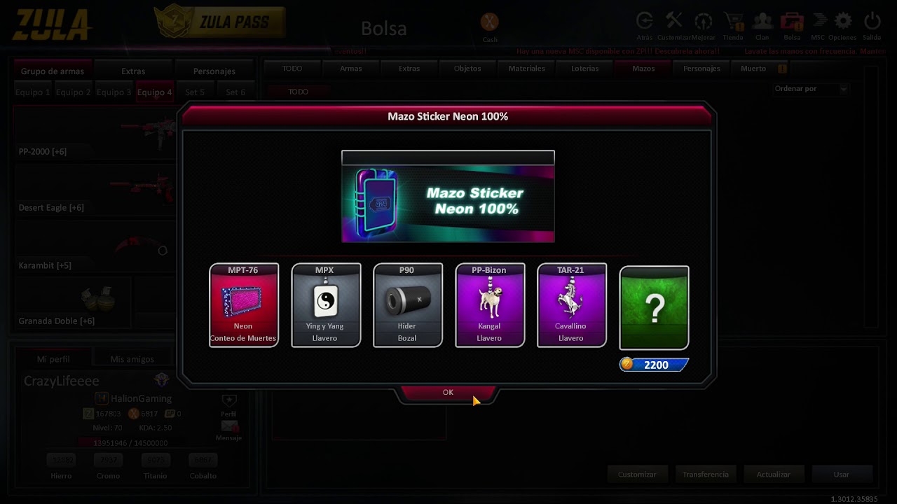 Cofre Dorado , Cofre Plata & Cofre Bronce