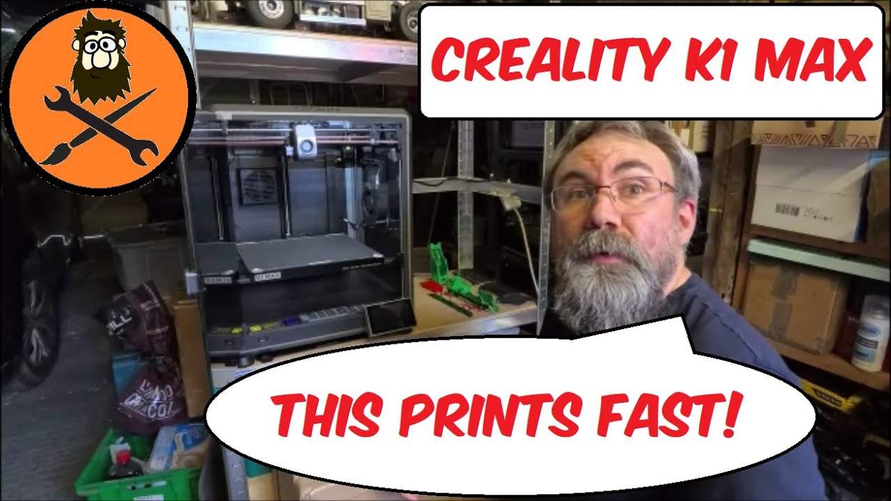 Creality K1 Max Unboxing plus 2 Test Prints!
