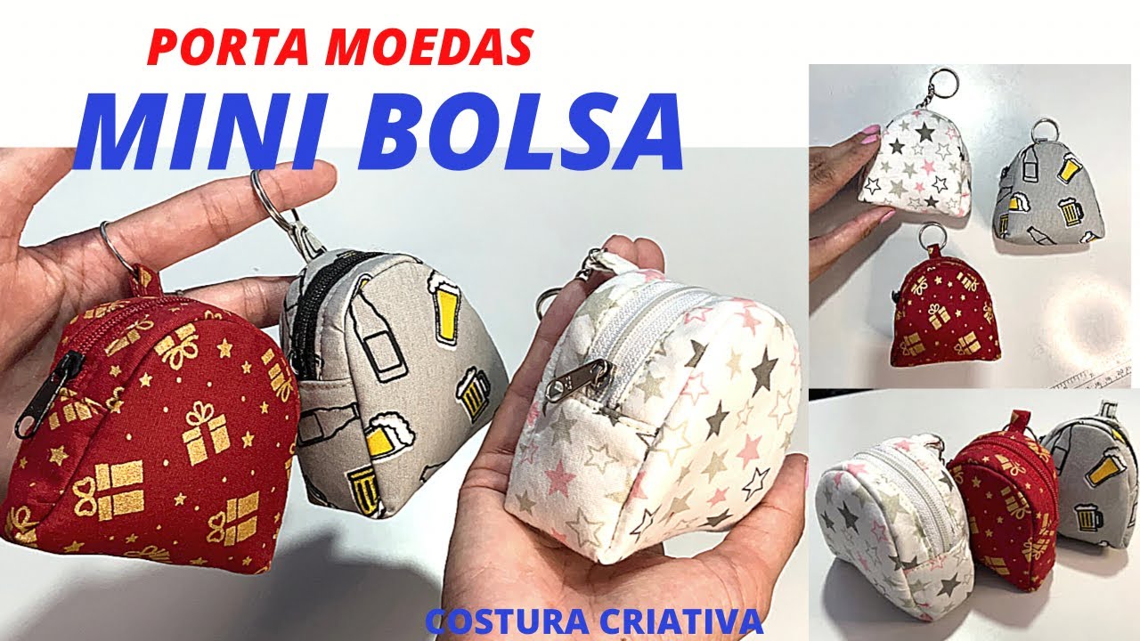 COMO FAZER MINI MOCHILA CHAVEIRO 🌟 DIY MINI BACKPACK TUTORIAL