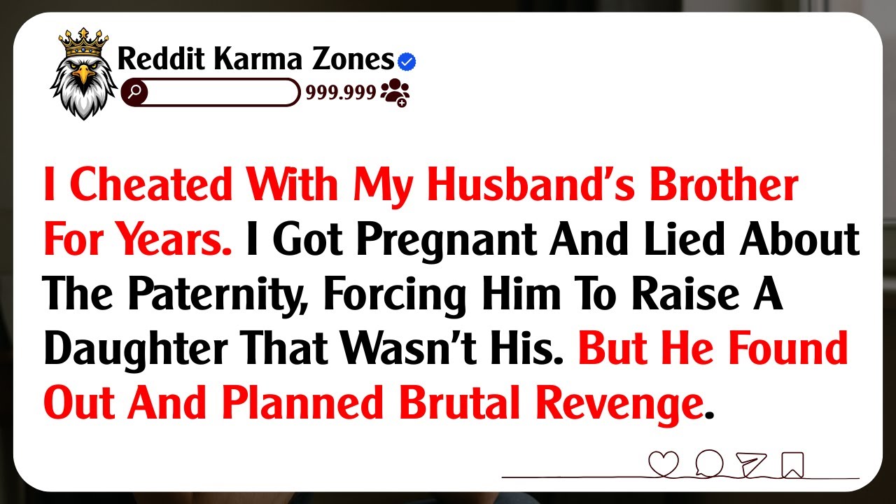 I Cheated With My Husband's Brother For Years, I Got Pregnant And Lied About The Paternity...