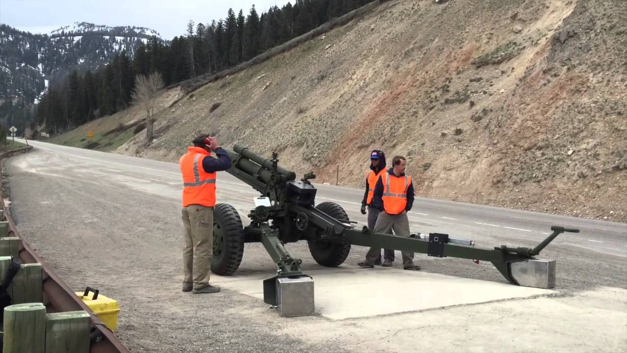 WYDOT tests new M101 Howitzer