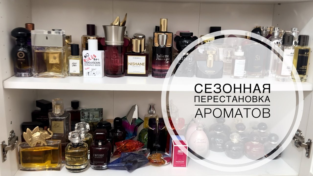 Сезонная перестановка ароматов/ Коллекция парфюмерии