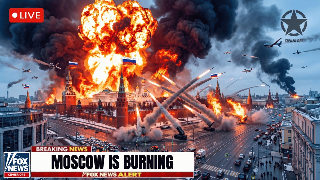 MOSCOW INFERNO &mdash; Ukraine Drones Tear Through Defenses!