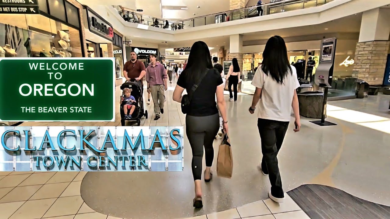 A Walk Through Clackamas Town Mall, Oregon. Sunday 9, 2024.