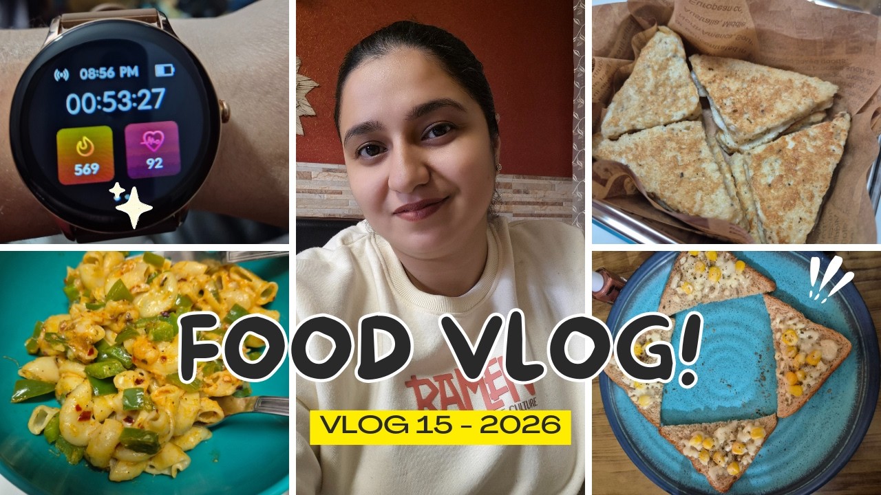 Pasta, Pizza, Fancy Tiffin, Workout!! - Vlog 15